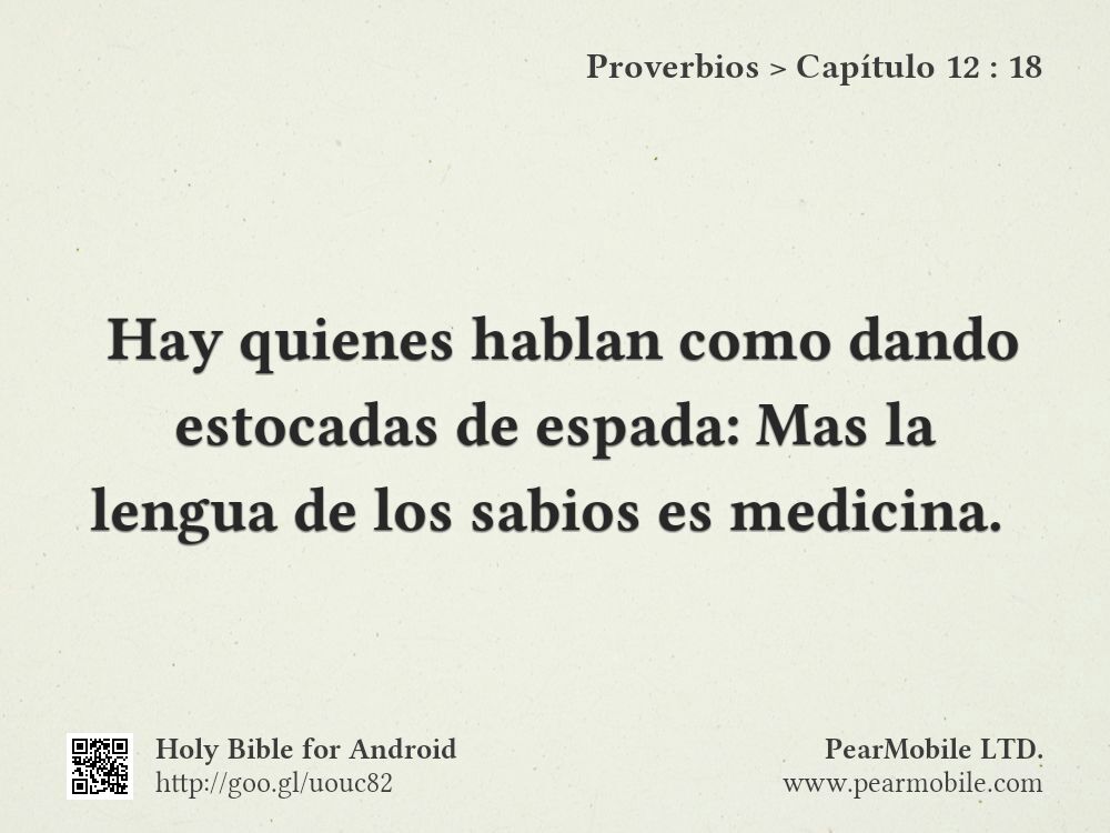Proverbios, Capítulo 12:18